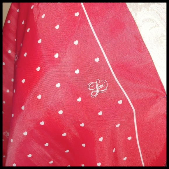 Vintage Hallmark "Love" Valentine's Scarf - Picture 2 of 4